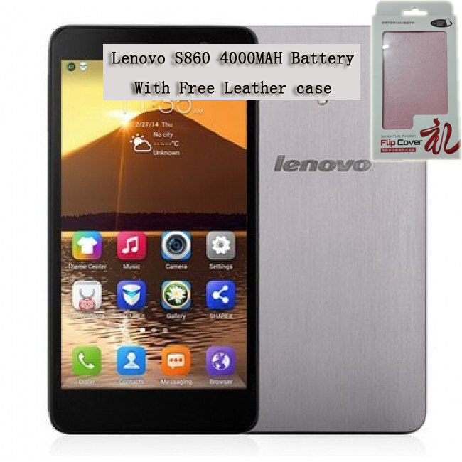 Brand New Original Lenovo S860 SmartPhone MTK6582 Quad Core Android 4 2 1GB 16GB 4000mah Battery