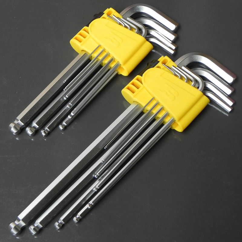 Фотография Extended specialty within the Persian Set within the L-shaped hex wrench, 7 hex screwdriver set allen wrench