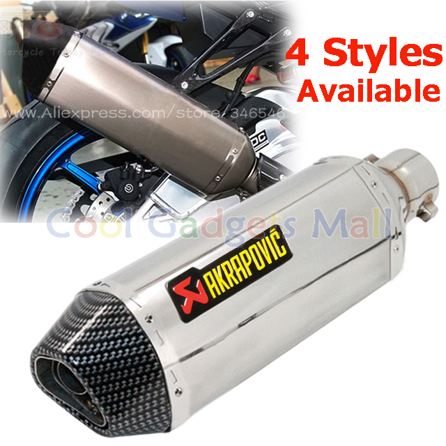 Modified Motorcycle Exhaust Pipe Muffler CBR CB400 CB600 CBR600 CBR1000 CBR250 CBR125 ER6N ER6R YZF600 Z750