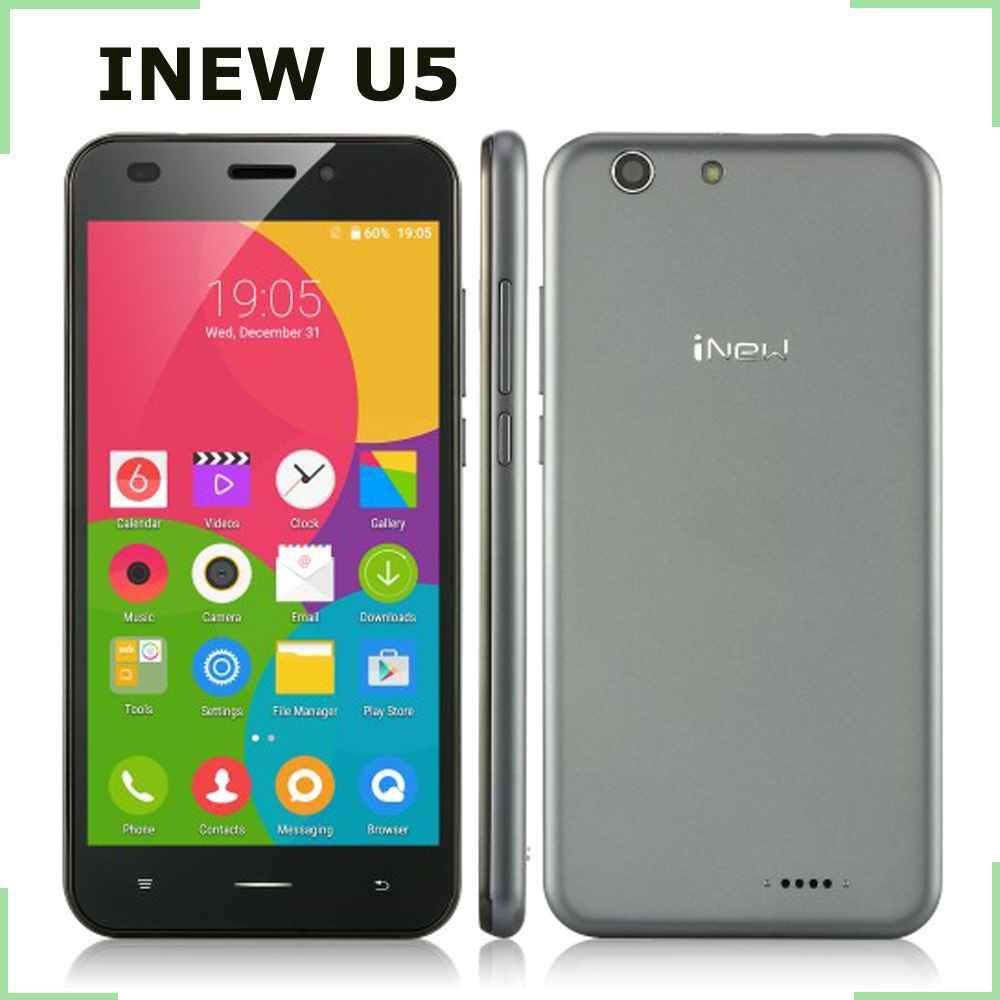 iNew U5 5 0 inch Android 5 1 4G FDD LTE WCDMA Mobile Phone MTK6735 Quad