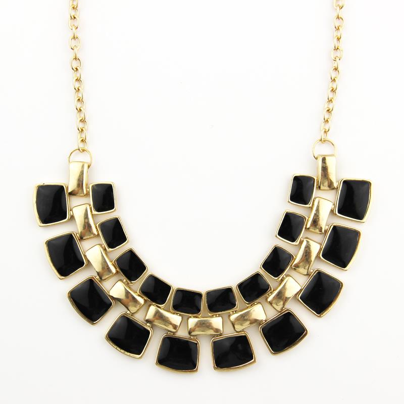 2016 Collier Trendy Necklaces Pendants Link Chain Collar Long Plated