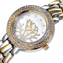 Alta cantidad completa cristal checo Deluxe relojes Crystal vestido reloj de cuarzo reloj para Best friend envío libre