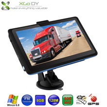 Xgody New 7″ Car Truck GPS Navigation 8G 128M FM SAT NAV Navigator Russian Europe North/South American Newest Maps UK USA Stock