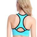 Winns Fargo 2016 Women Padded Bra Athletic Vest Cross Gym Fitness Sports Stretch Bra for Yoga