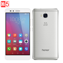 Huawei Honor 5X Play Cell Phone 3GB RAM 16GB ROM Octa Core 5.5” 4G LTE Snapdragon 615 MSM8939  FHD Fingerprint 13MP Android 5.1