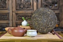 Yunnan arbor old tree menghai shen sheng raw puer tea for Health Skin gift 357g chinese