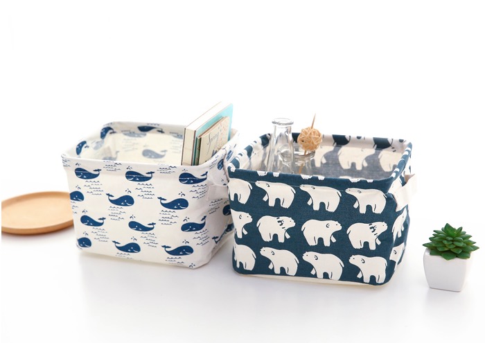 Compra canastas forradas de tela online al por mayor de China