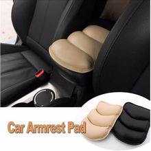 Car Auto Armrests Cover Vehicle Center Console Arm Rest Seat Box Pad Protective Case Soft PU Mats Cushion Universal
