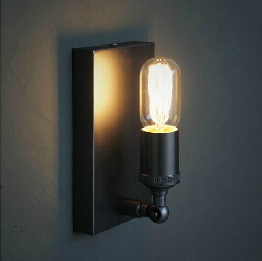 Loft Industrial Vintage Style Iron Nostalgia Wall Lamp Bars Light Coffee Shop Light Corridor Light 110v 220v Free Shipping