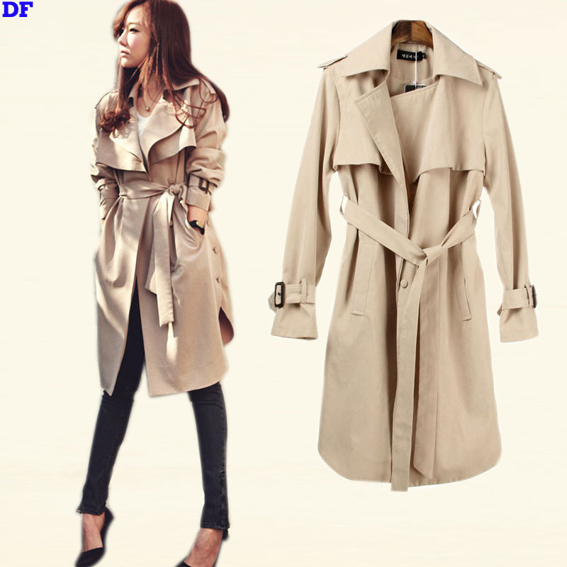 Spring Trench Coats For Women