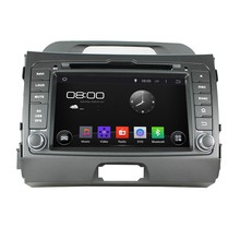 A9 HD 1024*600 Quad Core 1.6G CPU 16GB Android 5.1.1 Car DVD Player Radio GPS Navi Stereo for KIA SPORTAGE R 2010 2011 2012