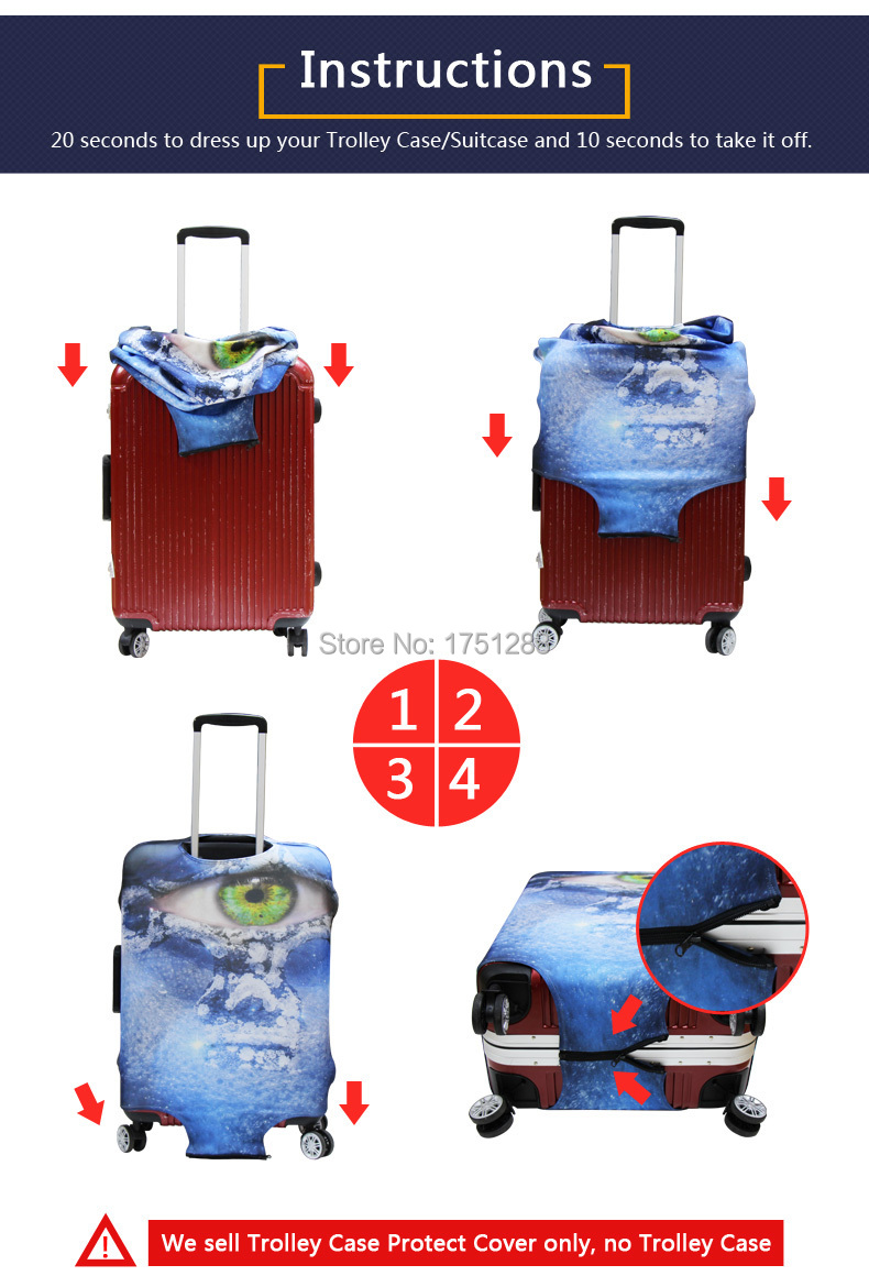 Suitcase Cover Luggage Wateroof Protective Cover Women Travel Accessories Supply 18-30 inch Torrley Case 1 (5).jpg