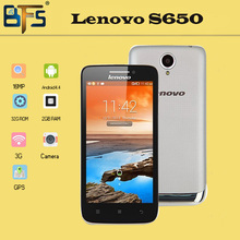 in stock Original Lenovo S650 vibe x Quad Core smartphone MTK6582 Android 4.2 4.7 inch Dual Camera 8.0MP 8GB ROM 3G Cell phone