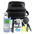 13pcs set FTTH Fiber Optic Tool Kit with Fiber Cleaver 70 10dBm Optical Power Meter Visual