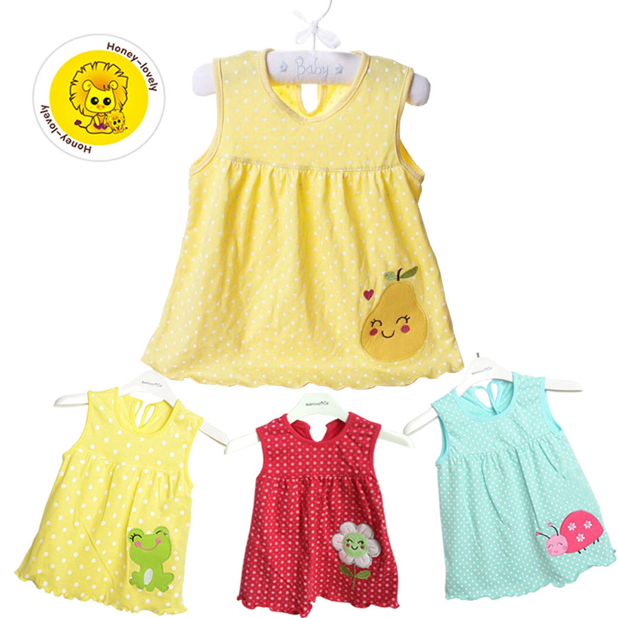 Dresses For Girls Cotton Newborn Clothes Flower Girl Princess Dress For 1 Year Girl Baby Birthday