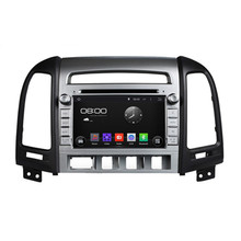 HD 1024*600 Quad Core 16GB Android 5.1.1 Car DVD Player Radio GPS Navi Stereo for HYUNDAI Four Hole SANTA FE 2006 2007 2008-2012