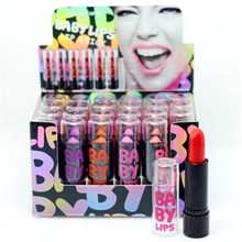 6 Color 6Pcs/Lot Baby Lips Lipstick Water Embellish Lip Balm Nude Naked pastel  moisturizing Makeup for Women Girls Gift
