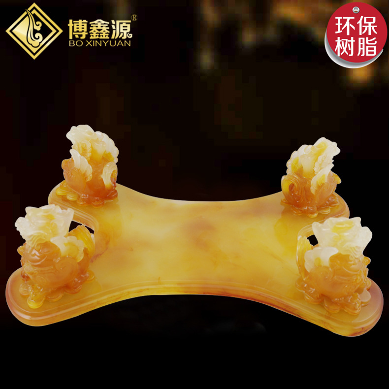 KTV bar manufacturers wholesale high end home four evil fruit plate fruit plate coffee table ornaments