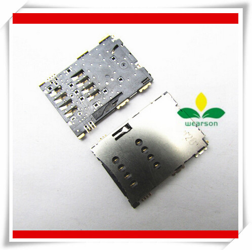 Original New sim card slot for Samsung W2013 B9388 sim slot adapters Free shipping with tracking number