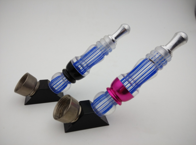 Wholesale 5pcs/lot Fashion Rasta Weed Metal Pipe Smoking Pipe Big L