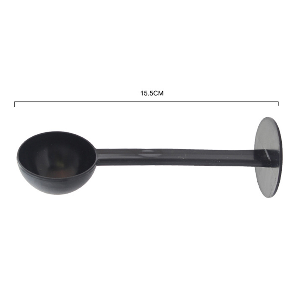 2 in 1 Plastic Coffee Powder Tamper Spoon Measuring Scoop Tamper