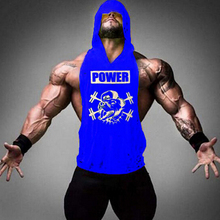 Men Cotton Hoodie Sweatshirts fitness clothes Gym bodybuilding tank top men Sleeveless sport Tees Shirt Casual golds gym vest