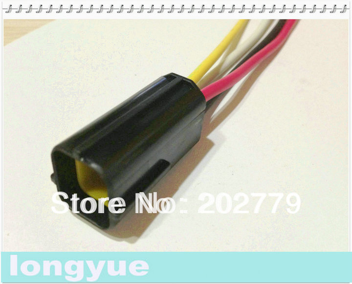 longyue 20sets universal 4 Pin Pigtail Connector ... auto electrical wiring pigtail 