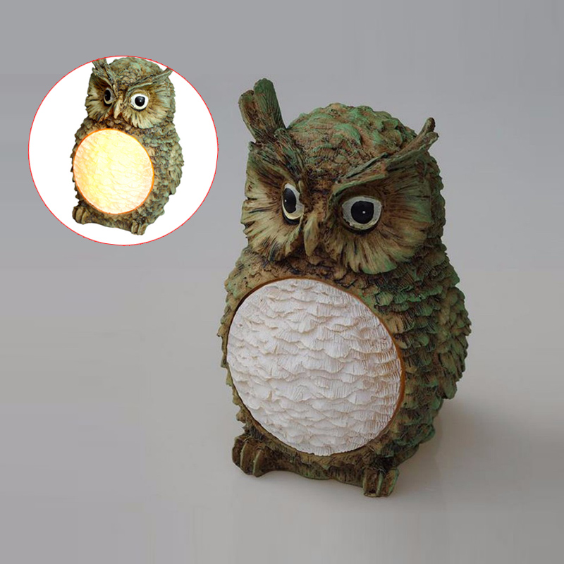 Solar Powered Owl LED Home Yard Decor Outdoor Light Lighting Statue Landscape Lamp Garden Party Decor Lights Solar Powered Owl LED Home Yard Decor Outdoor Light Lighting Statue Landscape Lamp Garden Party Decor Lights