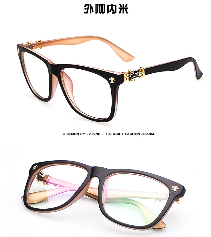 Classic euramerican fashion eyeglasses frames for women ...