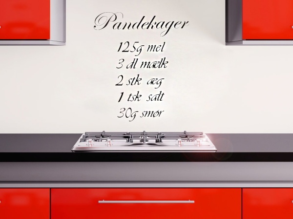 Кухня использование pandekager цитата стены стикеры 8289 кухня домашнего декора гидроизоляция характер наклейки виниловые обои домашнего декора