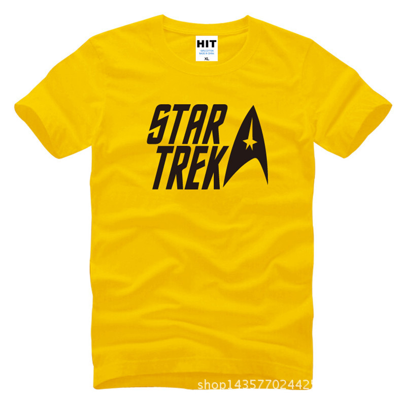 classic movie Star trek Printed Mens Men T Shirt Tshirt Fashion 2015 New Short Sleeve O Neck Cotton T-shirt Tee Camisetas Hombre HTB1xenOKXXXXXXgXFXXq6xXFXXX5