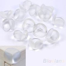 10Pcs Child Baby Safe Safety silicone Protector Table Corner Edge Protection Cover Children anticollision 08JO