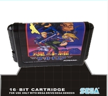 Sega 16bit MD games card: Contra (Japanese version) For 16 bit Sega MegaDrive Genesis game console