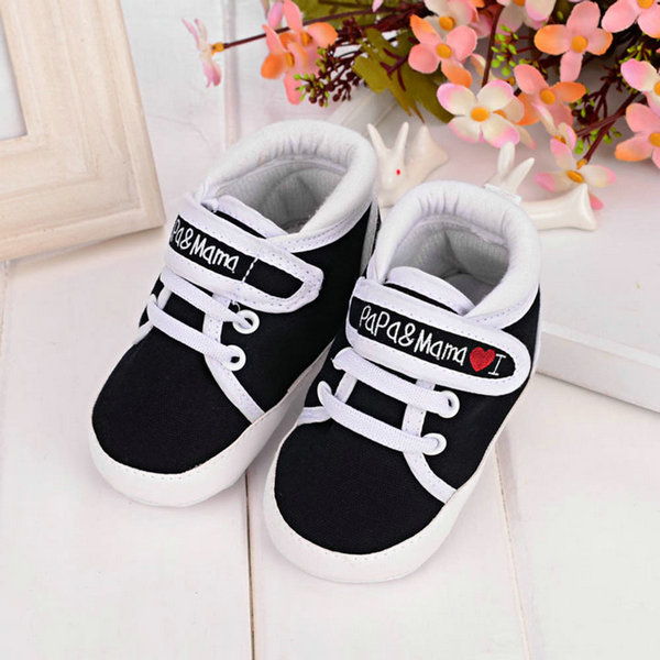 Baby Infant Kids Boy Girl Soft Sole Canvas Sneaker Toddler Newborn Shoes 0 18 M Wholesale