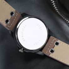 Relogio Hombre Luxury Famous Double Buckle Design Brand sports Men Watch Quartz Wristwatches quality Scrub leather