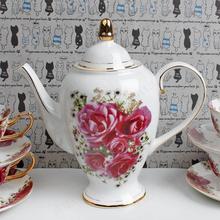 15 ceramic coffee set d Angleterre fashion bone china tea set coffee cup pot dish gift