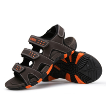 Men Sandals Slippers Summer Men Flat Shoes Beach Slippers Sandals Comfortable Outdoor Walking Shoes Casual 2016
