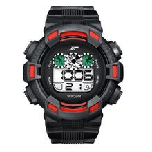 2016 Yoner Watch Mens LED Digital Date Alarm Waterproof Rubber Sports Army Wristwatch