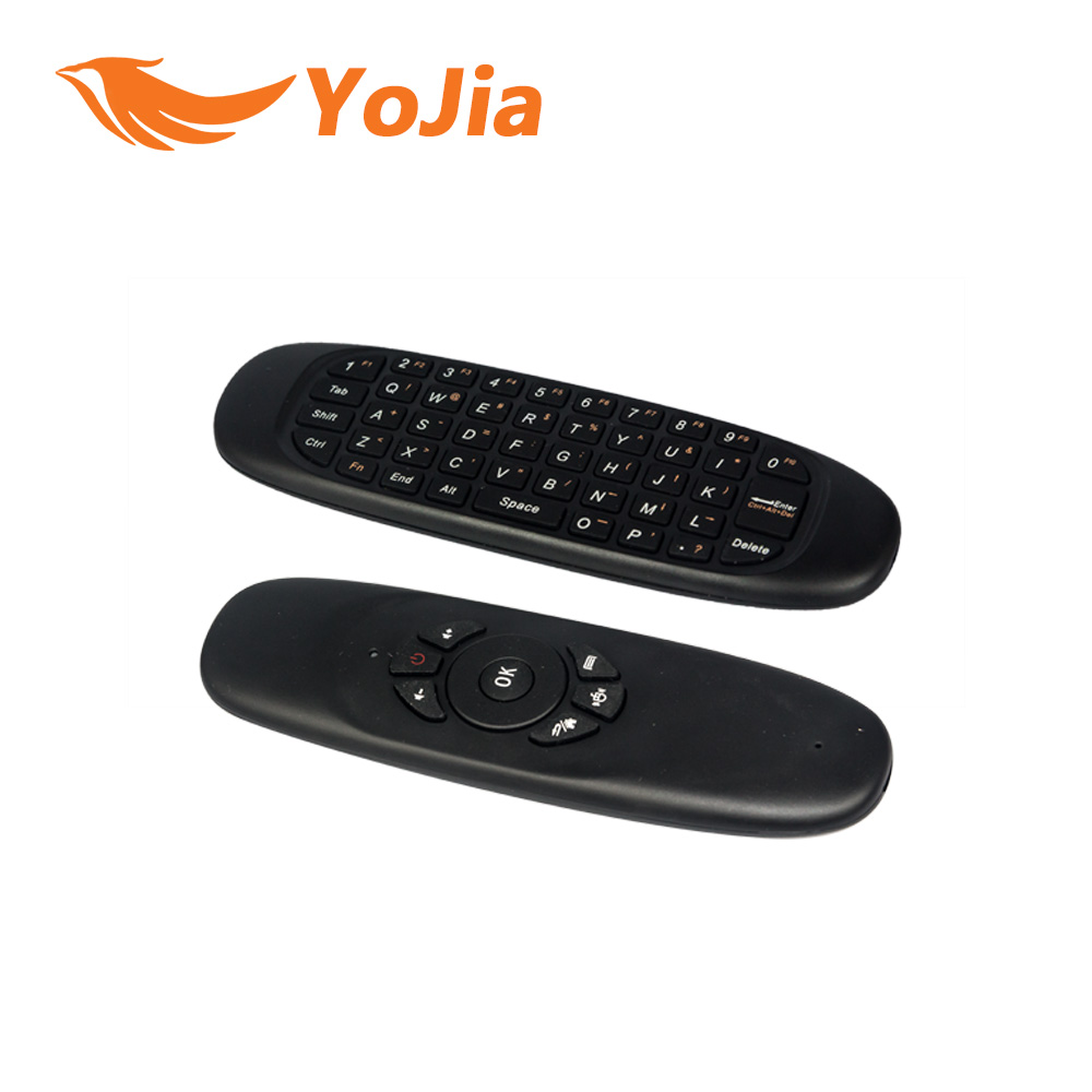 [Genuine] 2.4GHz G Mouse II/C120 Air Mouse T10 Rechargeable Wireless GYRO Air Fly Mouse Keyboard for Android TV Box Computer