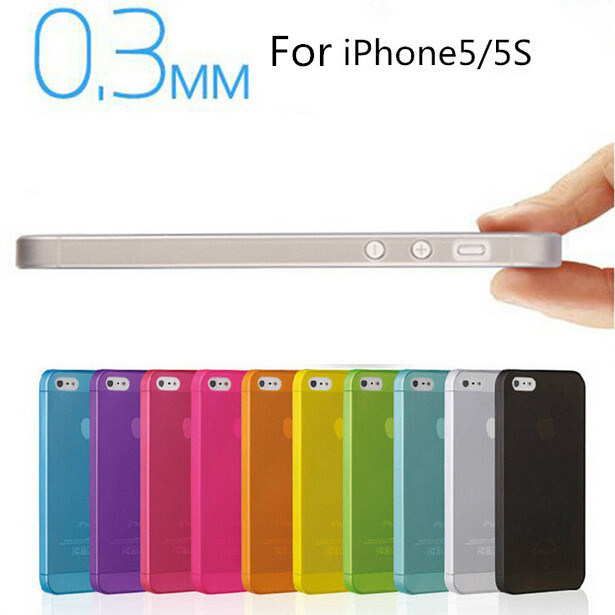 2016 New 0 3mm Ultra Thin Fully Transparent Soft PP Phone Cases For Apple iPhone 5