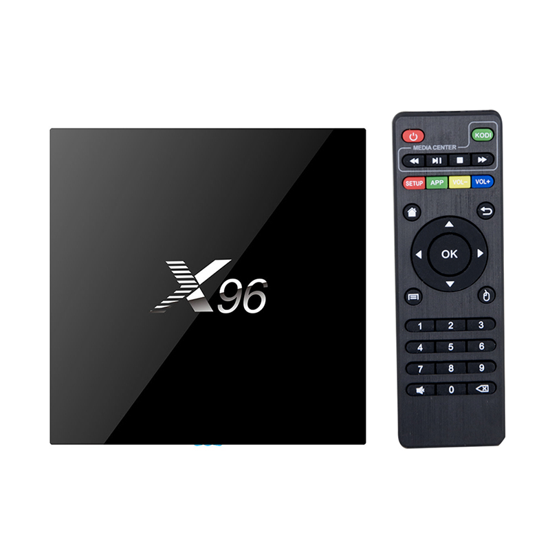 4K Android 6.0 X96 Amlogic S905X Quad Core Smart TV BOX 1G/8G KODI 16.1 Set Top Box Wifi HDMI 2.0A Media Player Updated M8S T95