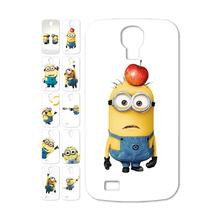 New Arrive Despicable Me Yellow Minion pattern Back Skin Hard Case Cover Plastic For Samsung Galaxy S5 i9600 Wholesale