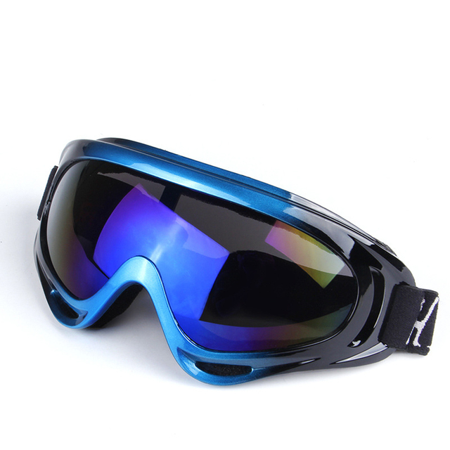 Открытый горнолыжные очки Лыжные Очки Двухместный UV400 Анти-туман Большой Лыжная Маска Очки Лыжи Мужчины Женщины Снег Сноуборд Очки гугл очки для плавания HX-X400