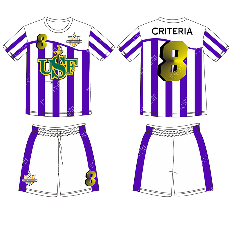 Custom latest football jersey designs Sublimation soccer shirt
