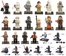 Star Wars 7 Сила Пробуждается Финн Рей Kylo Рен Сила Пробуждается Джедаев Minifigures Строительные Блоки Кирпичи Игрушки Совместимость