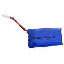 New Hot 10PCS 380mAh 3.7V Upgraded Batteries Quadcopter Helicopter