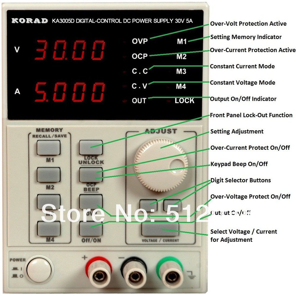 Buy KORAD KA3005D Precision Variable Adjustable 30V