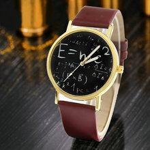 2015 venta caliente nueva moda de mujer piel fórmula de cuarzo reloj de pulsera de tres colores para elegir envío gratis