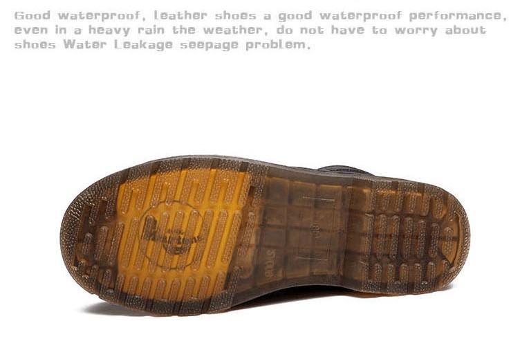 Top Quality Autum Winter Martin Shoes Fashion Waterproof Genuine