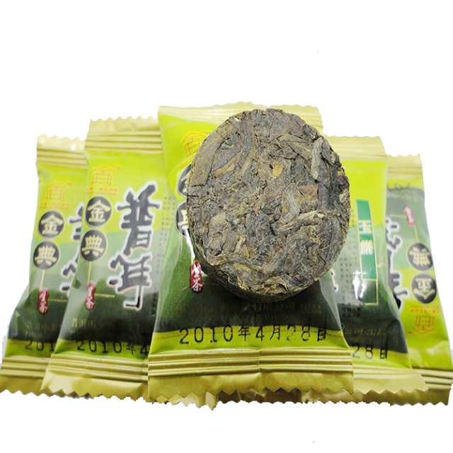 30pcs pack Yunnan aged mini tuocha menghai tea brick shen sheng raw puer tea for health